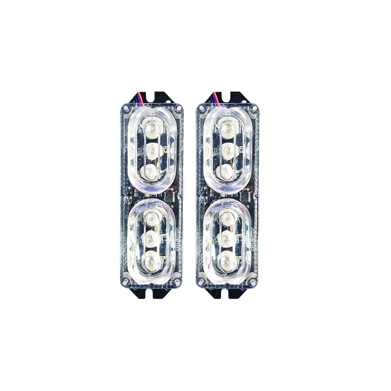 چراغ ال ای دی پلیسی موتور سیکلت ماکسیمم مدل x3015  بسته 2عددی